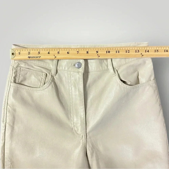 Aritzia Wilfred Vegan Leather Pants Sz 8 - Picture 4 of 13